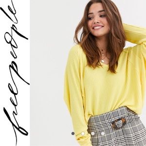 LAST CHANCE NWT Free People Thermal Long Sleeve M